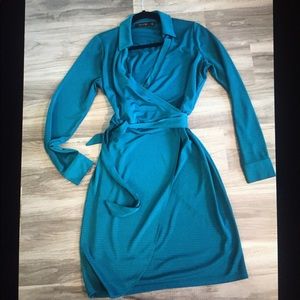 Faux Wrap Dress | The Limited